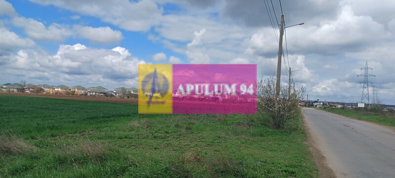 Sabareni, teren intravilan 1000 mp, cu utilitati in apropiere